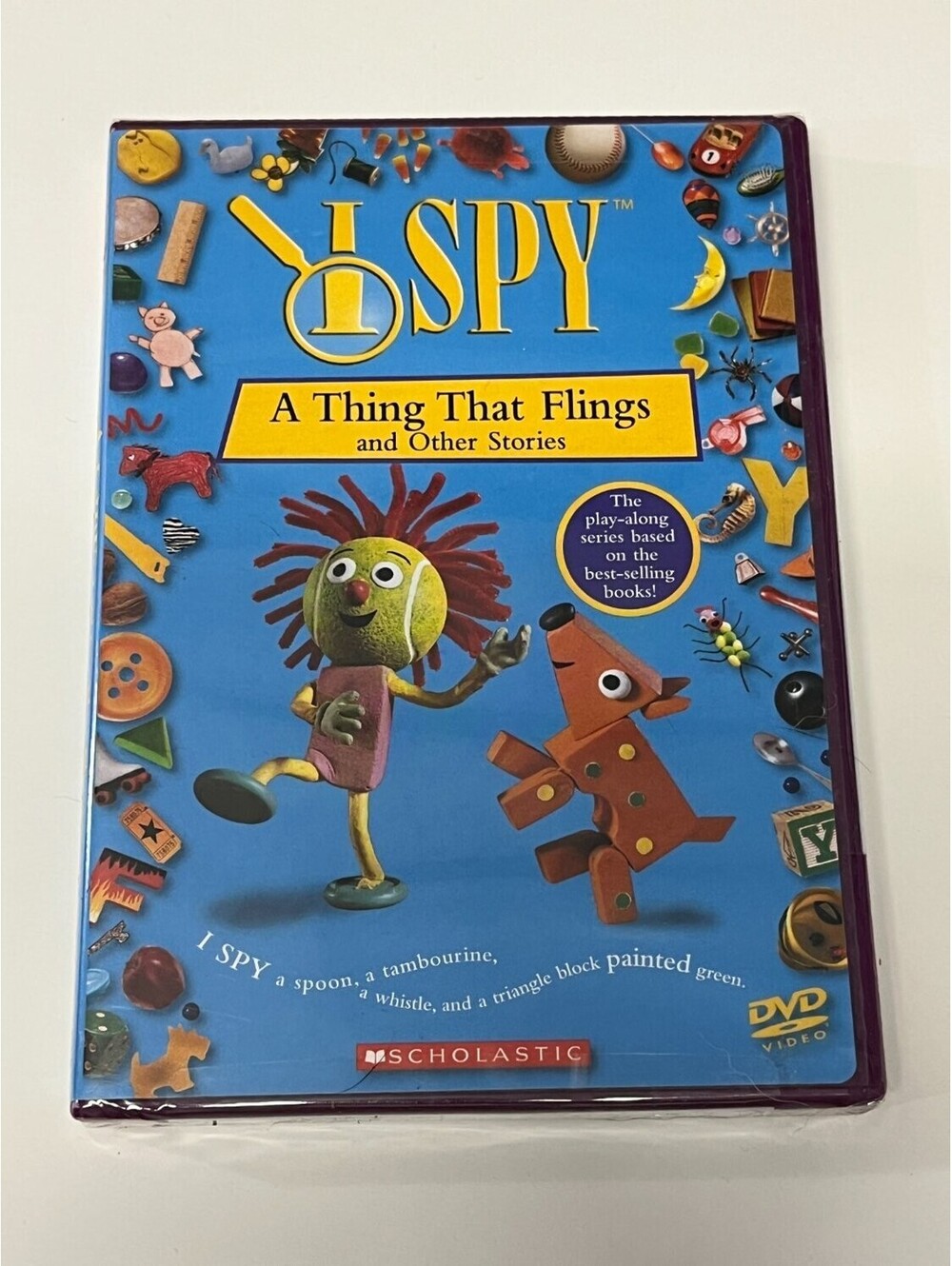 Scholastic I Spy: a Thing That Flings and Other Stories DVD 2004 New